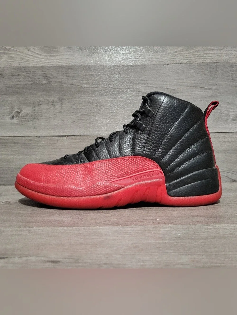 Jordan 12 Retro Flu Game 2016 Size 10.5 (130690-002) Shoes